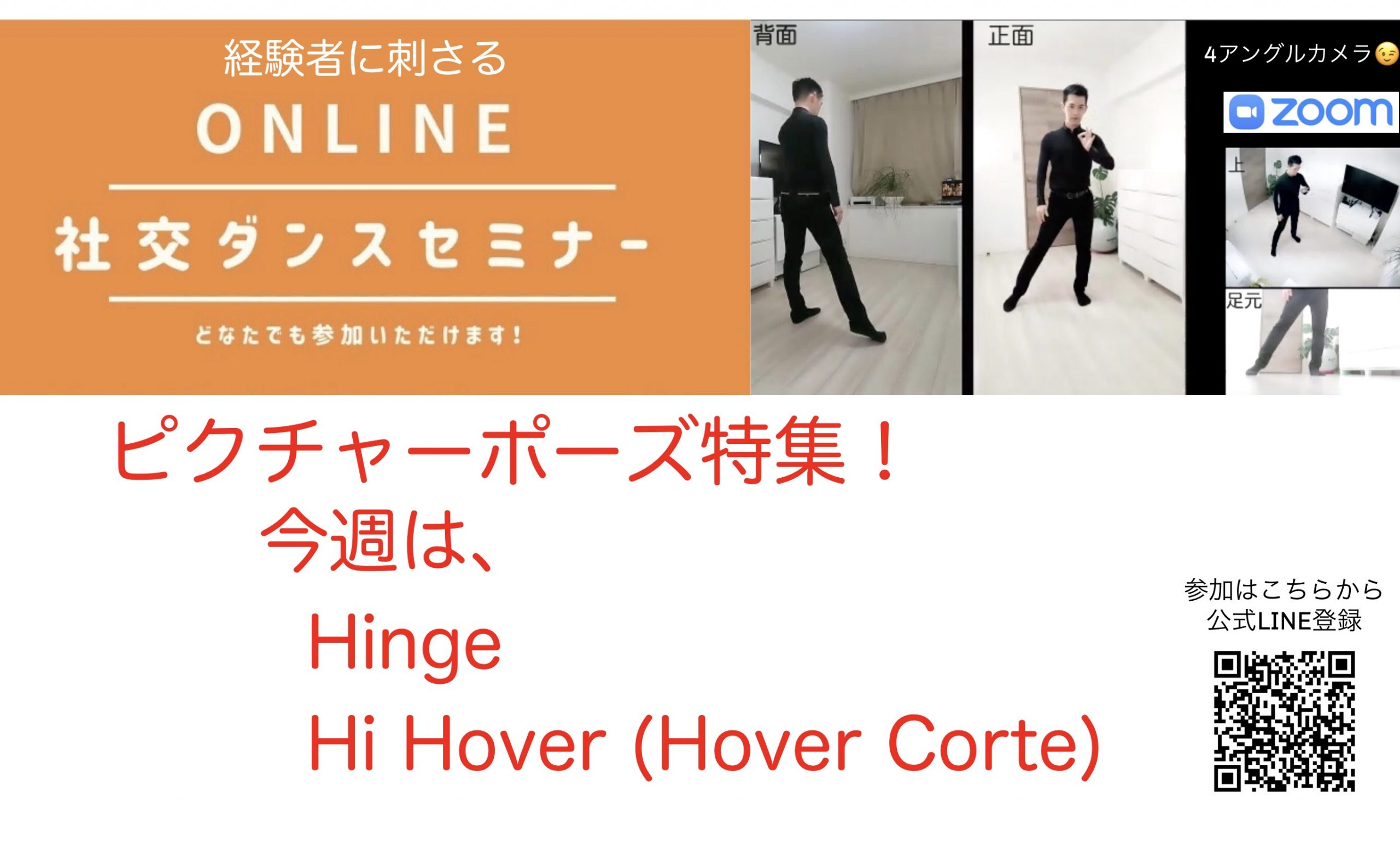 第80,81回【ピクチャーポーズ特集 第２弾】ホーバーコルテ（ハイホバー）、ヒンジの踊り方