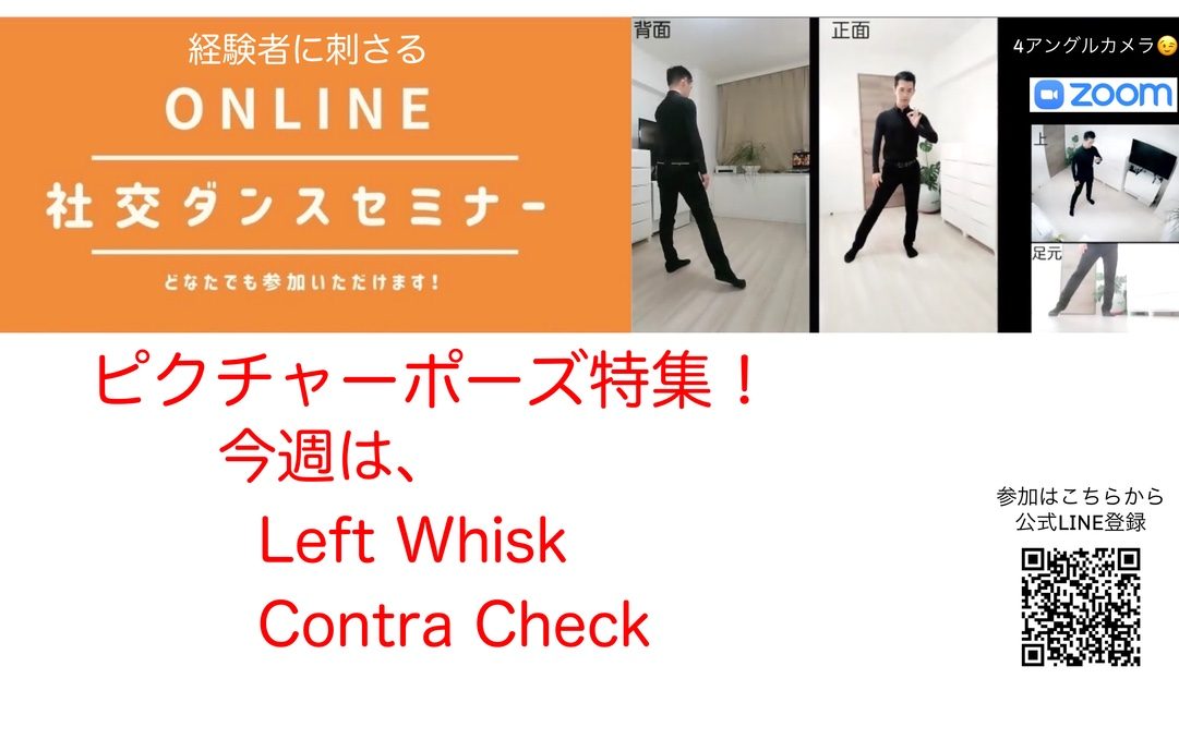 第82,83回【ピクチャーポーズ特集 第３弾】レフトホイスク、コントラチェックの踊り方
