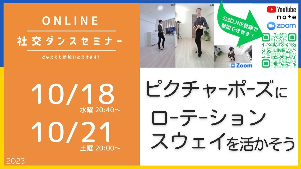 第342,343回 ピクチャーポーズにRotationとSwayを活かそう！